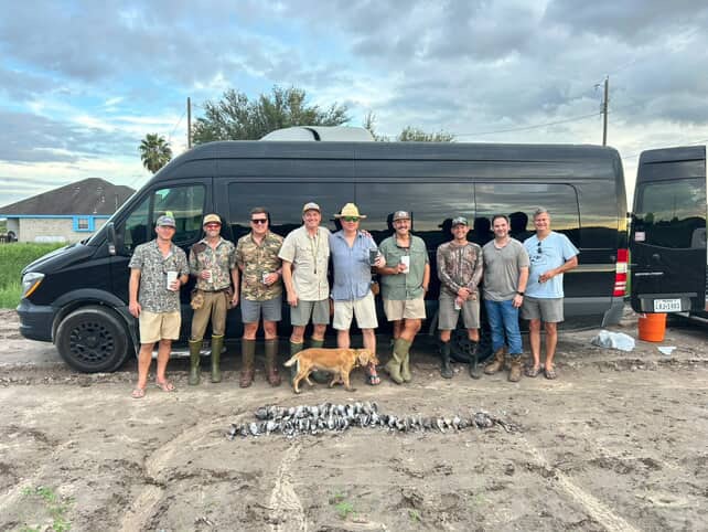Dove hunting Lesco Outfitters