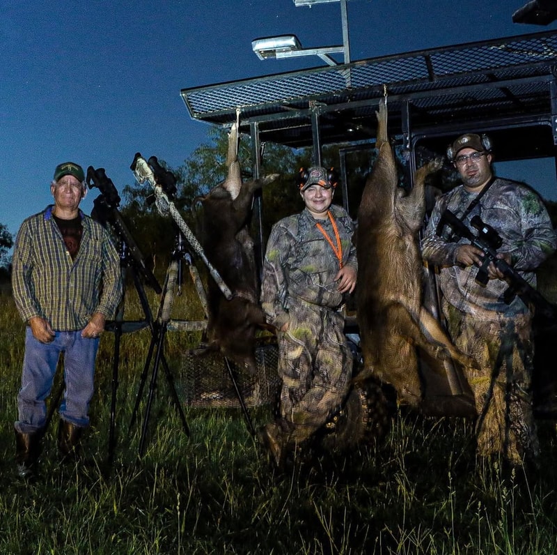 Predator hunting guided trip